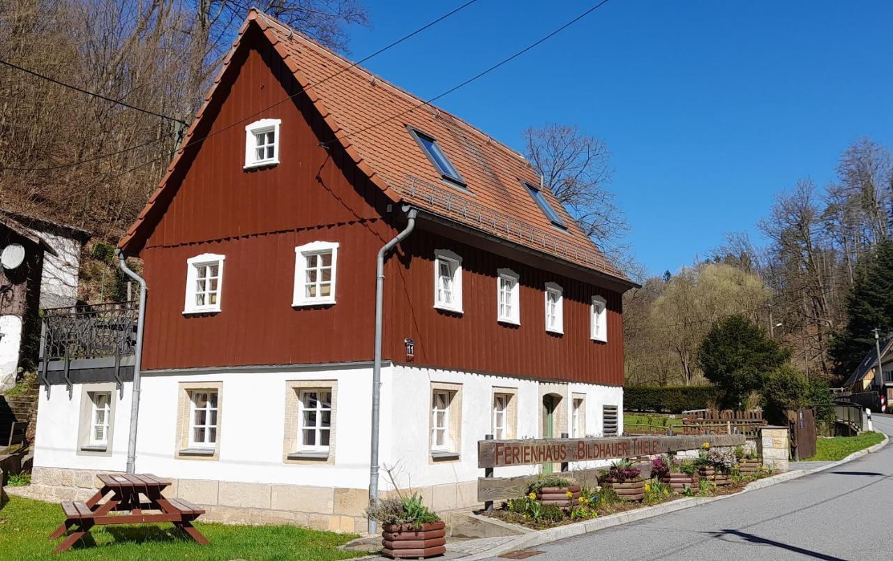 Ferienhaus Bildhauer Thiele Ottendorf  Exteriör bild