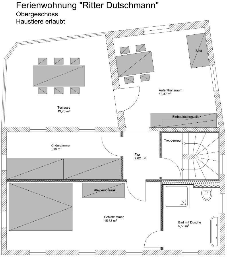 Ferienhaus Bildhauer Thiele Ottendorf  Exteriör bild